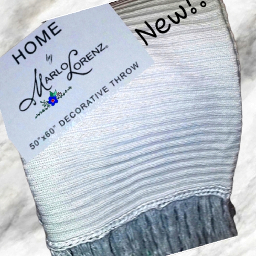 Gray Blanket Throw (New)
